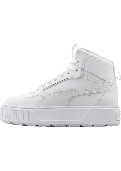 Karmen Rebelle Mid Kadın Beyaz Bilekli Sneaker
