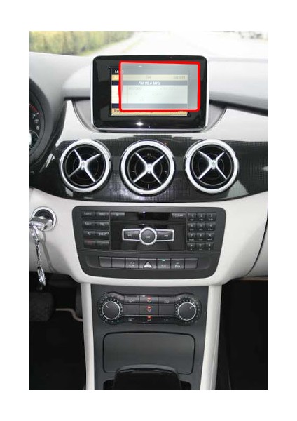 Mercedes B Serisi 2015-2018 Navigasyon Temperli Ekran Koruyucu