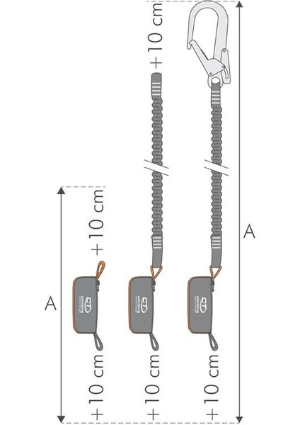 Climbing Technology Şok Emici Flex-Abs 140 cm