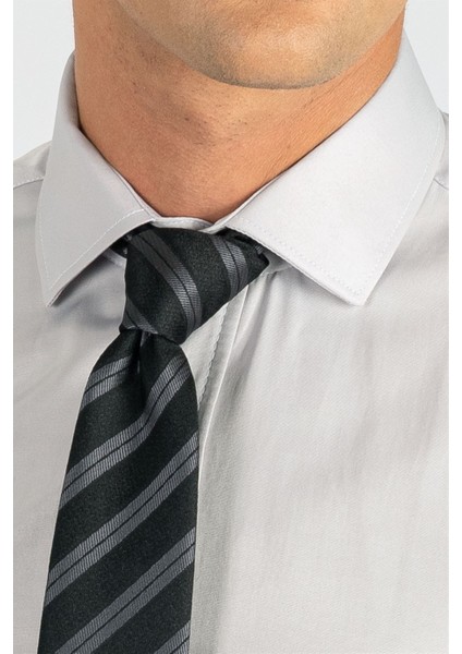 Modern Slim Fit Düz Saten Erkek Gömlek modelleri