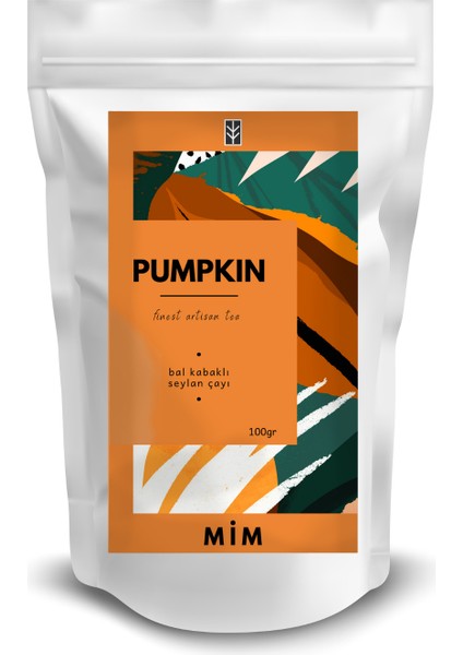 Mim And More Pumpkin Tea - Bal Kabaklı Seylan Çayı 100 gr