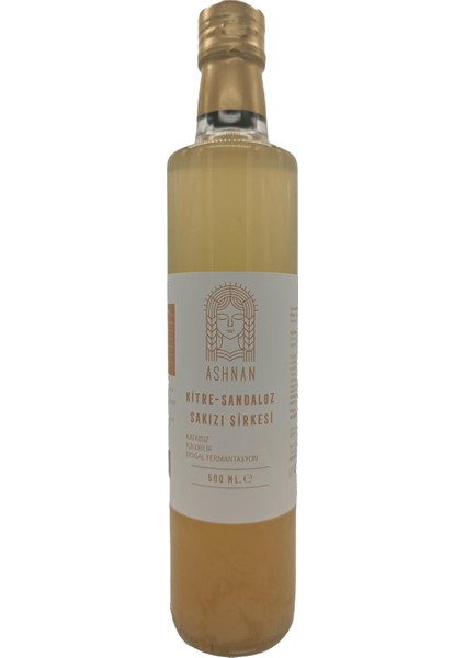 Kitre Sandaloz Sakızı Sirkesi Katkısız Filtresiz 500 ml
