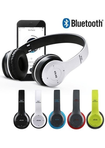 Kablosuz Bluetooth Kulak Üstü Kulaklık 47