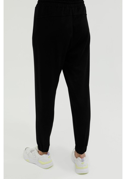 W-SD608 Lıva Jogger 2pr Siyah Kadın Eşofman Altı