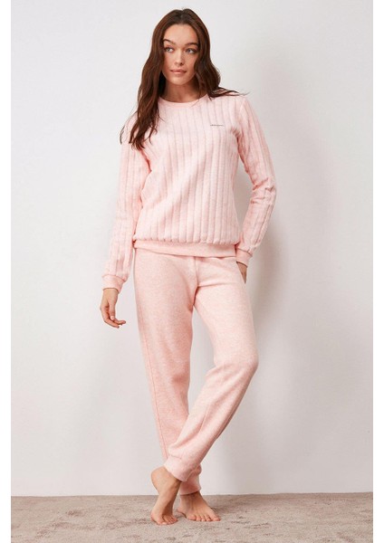 Kadın Uzun Kollu Pijama Takımı 2239
