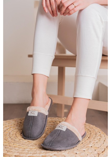 Unisex Pofuduk Ev Terliği Ses Yapmaz Taban Içi Kürklü Yıkanabilir Kışlık Ev Terliği Misafir Terliği Ucc Terlik fiyatları