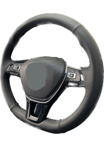 Volkswagen Golf 7-Jetta-Passat-Caddy-Polo 2014 Üstü Uyumlu Spor Direksiyon Kılıfı