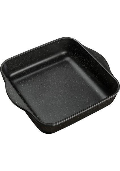 Borcam Non Stick Kare Siyah Tepsi 26X22CM