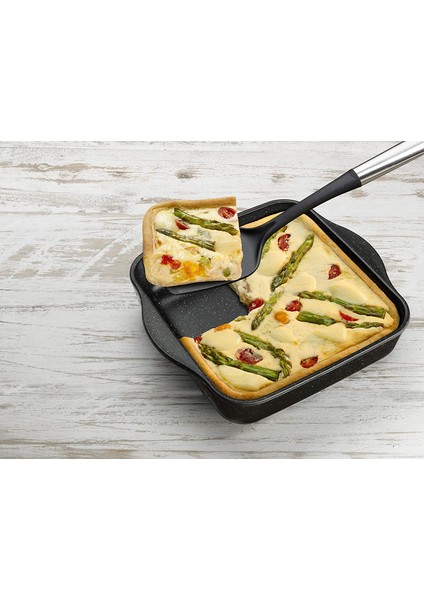 Borcam Non Stick Kare Siyah Tepsi 26X22CM
