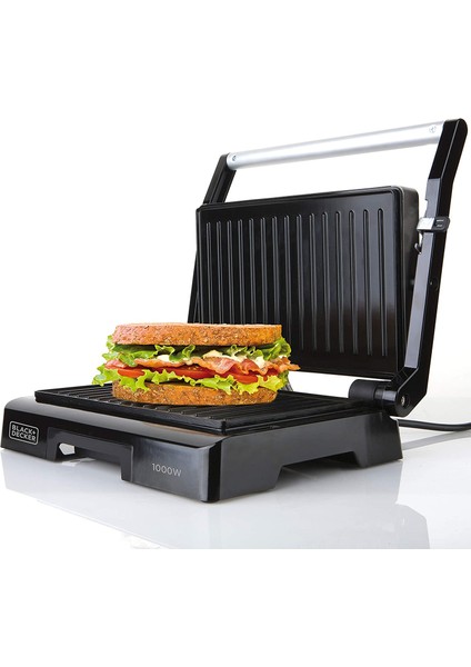 BXGR1000E Elektrikli Izgara Tost Makinesi, 1000 W