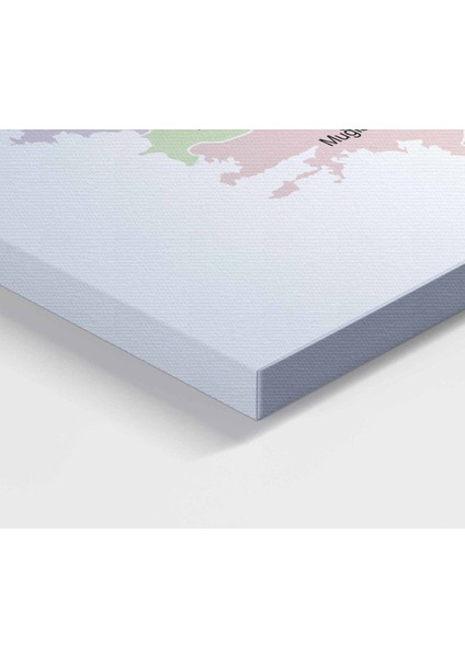 Türkiye Haritası Kanvas Tablo Eğitici ve Öretici Dekoratif Tablo Tablo 3128 fırsatları