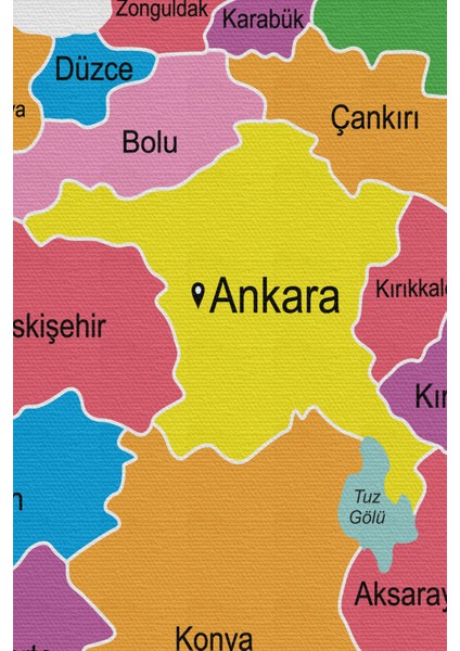 Türkiye Haritası Kanvas Tablo Eğitici ve Öretici Dekoratif Tablo Tablo 3113 modelleri