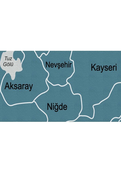 Türkiye Haritası Kanvas Tablo Sınır Komşulu Eğitici ve Öğretici Dekoratif Tablo 3093 modelleri
