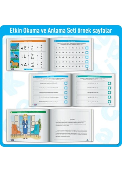 Adeda Yayıncılık Etkin Okuma ve Anlama Seti - 2.kademe