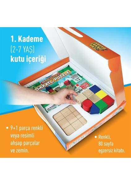 Adeda Yayıncılık Dikkatli Puzzle Ilk Adım 2-7 Yaş