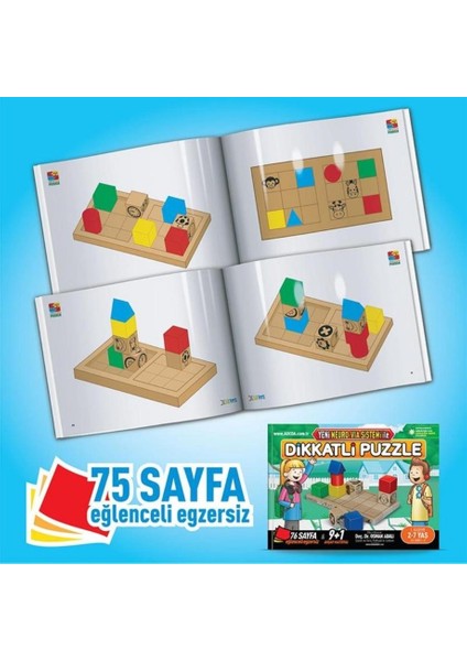 Adeda Yayıncılık Dikkatli Puzzle Ilk Adım 2-7 Yaş