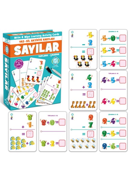 Yaz-Sil Sayılar modelleri