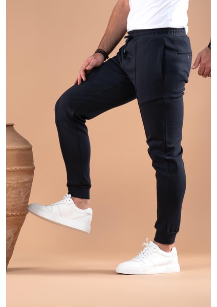Slimfit Dar Paça Beli Lastikli Iplikli Likralı Jogger Pantolon fırsatları