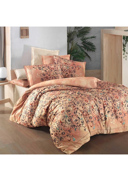 Astra V1 Fancy Poplin Nevresim Takımı Çift Kişilik