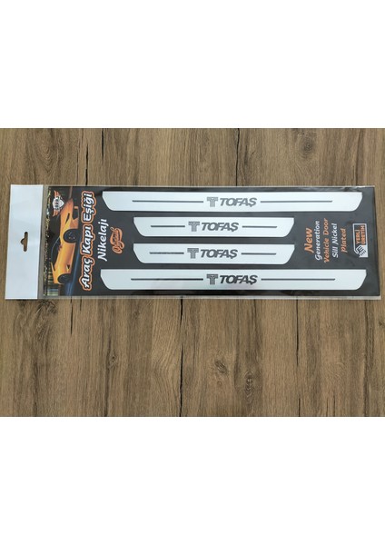 Fiat / Tofaş Murat 131 Özel Kapı Eşik Yazısı Krom