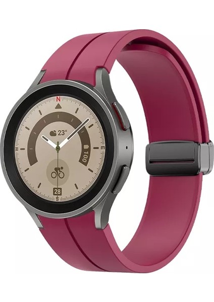 Samsung Galaxy Watch 5 40MM / 44MM Uyumlu Magnetic Klipsli Premium Kordon Kayış fiyatları