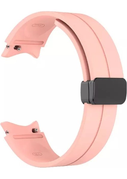 Samsung Galaxy Watch 5 Pro Uyumlu Magnetic Klipsli Premium Kordon Kayış