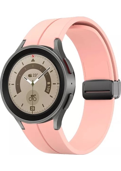 Samsung Galaxy Watch 5 Pro Uyumlu Magnetic Klipsli Premium Kordon Kayış fiyatları