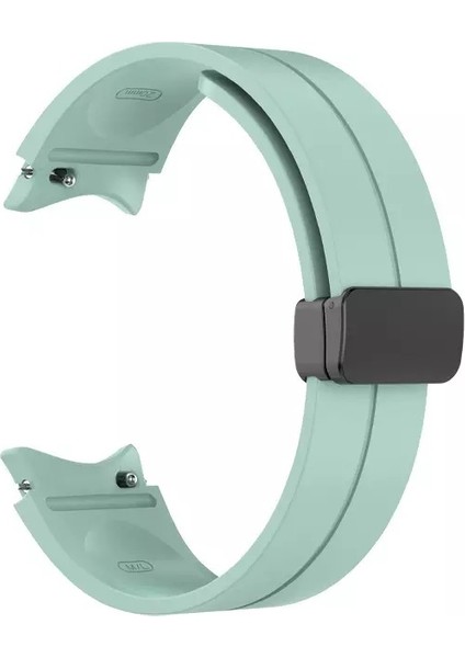Samsung Galaxy Watch 5 Pro Uyumlu Magnetic Klipsli Premium Kordon Kayış