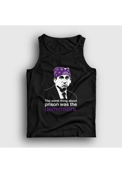 Unisex Siyah Prison Mike Michael Scott The Office Atlet