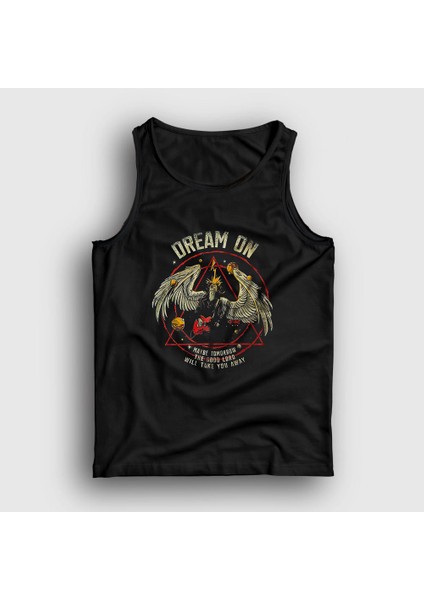 Unisex Siyah Dream On Aerosmith Atlet
