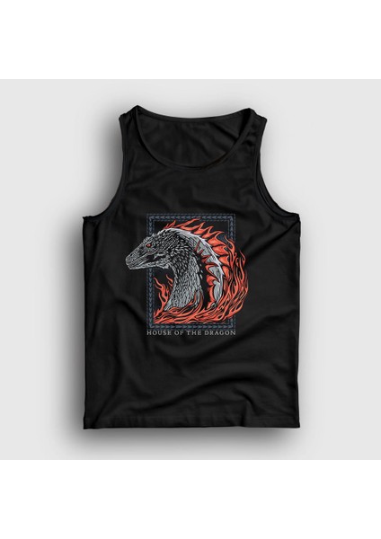Unisex Siyah Fire Targaryen House Of The Dragon Atlet