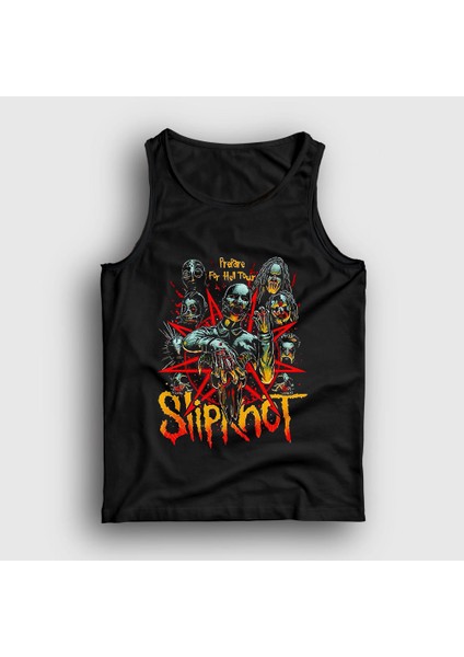 Unisex Siyah Hell Tour Slipknot Atlet