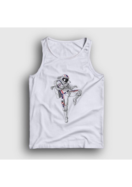 Unisex Beyaz Muay Thai Astronaut Uzay Atlet
