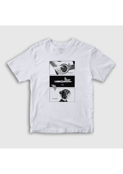 Unisex Çocuk Beyaz Endure And Survive Oyun Last Of Us T-Shirt