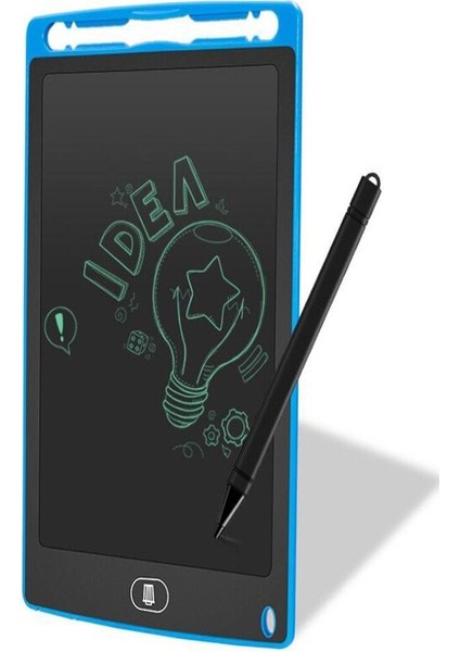 Tablet LCD 8.5 Inç Dijital Kalemli Çizim Yazı Tahtası Grafik Not Yazma