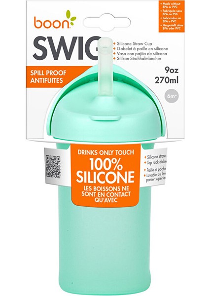 Swıg Silikon Pipetli Alıştırma Bardağı