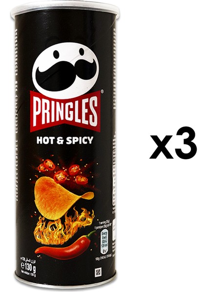 Hot & Spicy 130 gr 3 Adet