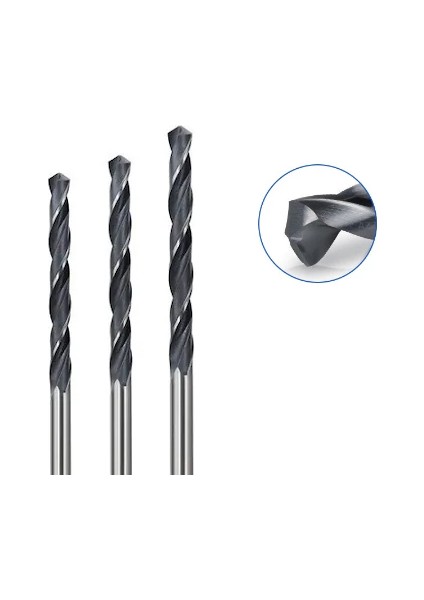 Makina Takım Dın338 Hss Matkap Ucu Haddeli 3.3 Mm