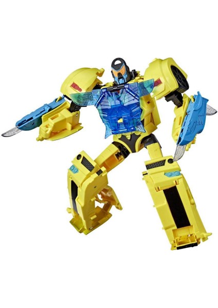 Transformers Cyberverse Dev Figür Bumblebee Orijinal Cyberverse Figür Bumblebee