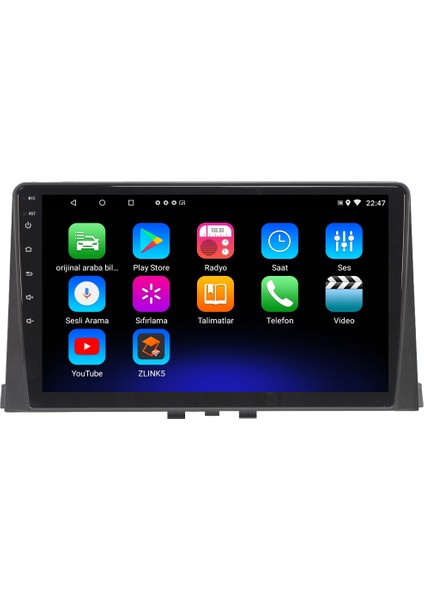 Peugeot Rifter Android 12 Kablosuz Carplay Navigasyon Multimedya Ekran Teyp - MY-0609W-AUDI Tt