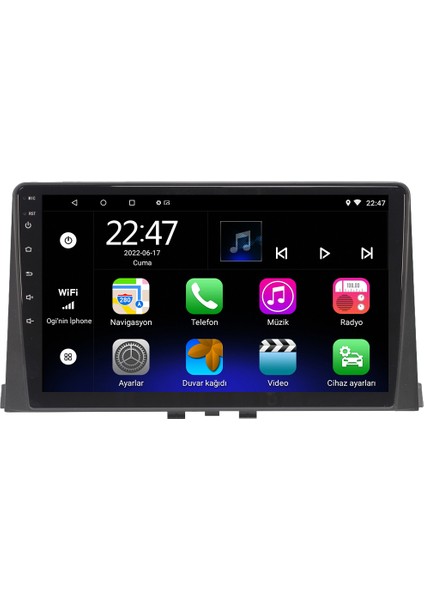 Peugeot Rifter Android 12 Kablosuz Carplay Navigasyon Multimedya Ekran Teyp - MY-0609W-AUDI Tt