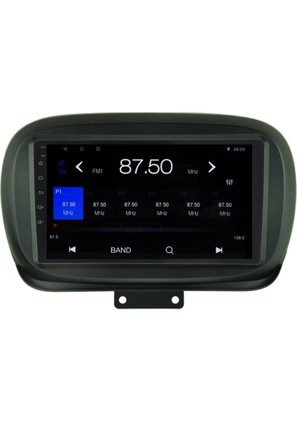 Fıat 500X Android 12 Kablosuz Carplay Navigasyon Multimedya Ekran Teyp - MY-0609W-FIAT 500X