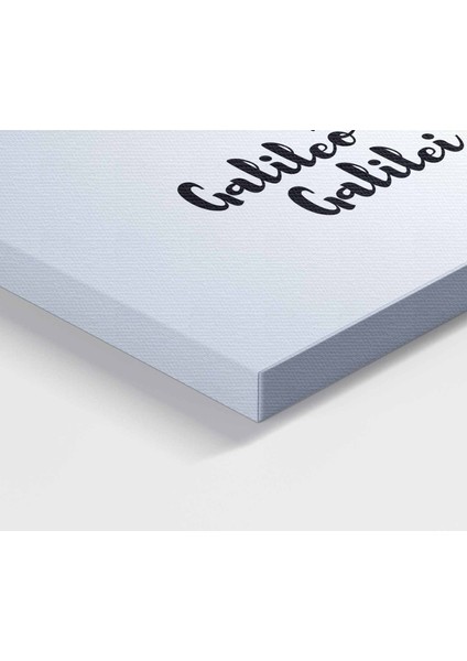 Galileo Galilei Dekoratif Kanvas Tablo 1228 modelleri