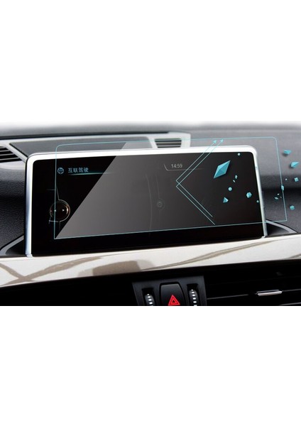 Bmw X1 X2 2016-2019 8.8 Inç Temperli Navigasyon Ekran Koruyucu