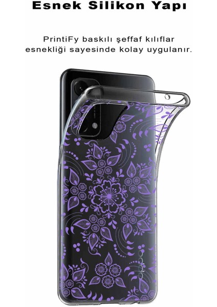 Apple iPhone Se 2020 Uyumlu Kapak Nostalji Desen Tasarımlı Şeffaf Silikon Kılıf