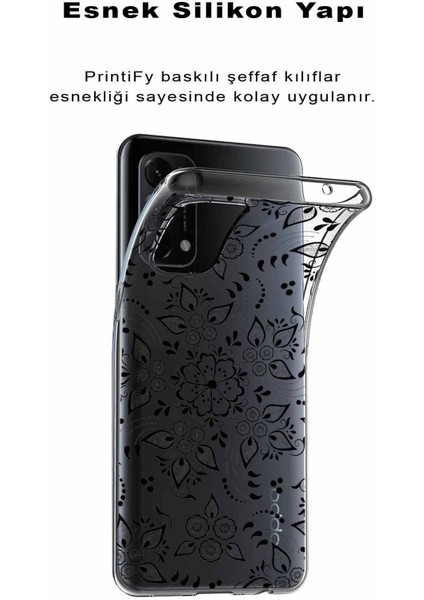 Apple iPhone 11 Pro Max Uyumlu Kapak Nostalji Desen Tasarımlı Şeffaf Silikon Kılıf fiyatları
