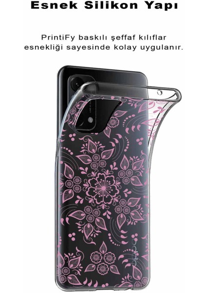 Apple iPhone 13 Uyumlu Kapak Nostalji Desen Tasarımlı Şeffaf Silikon Kılıf fiyatları