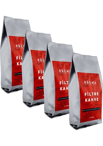 Proffessional Fi ltre Kahve 250 gr. x 4 Adet