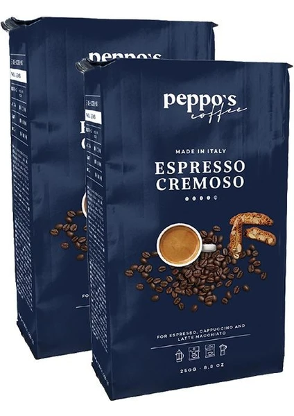 Espresso Cremoso Fi ltre Kahve 2 Adet x 250  gr