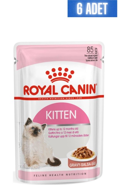 Kitten Instinctive Gravy 85 gr x 6